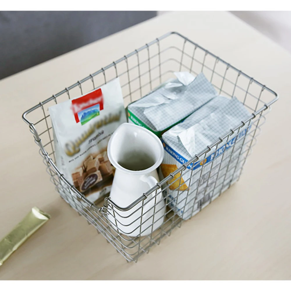 

Металлическая проволока, контейнер для хранения еды, органайзер для хранения, корзина для хранения, органайзер, корзина для еды, контейнер д...