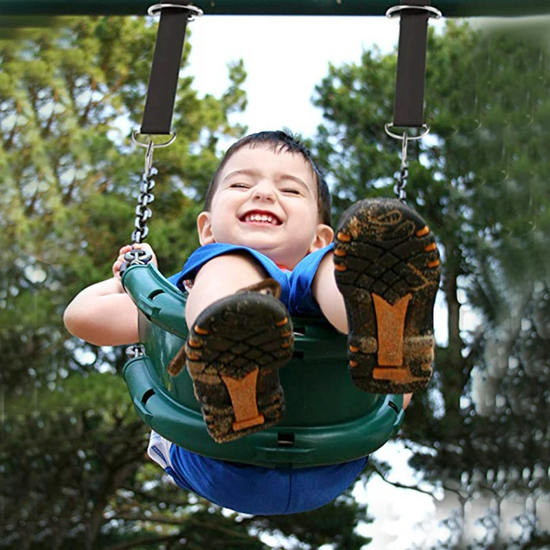 

Hammock Swing Strap Super Thick Swing Rope Strap With Carabiner Safe and Durable Strong Bearing Capacity H88F