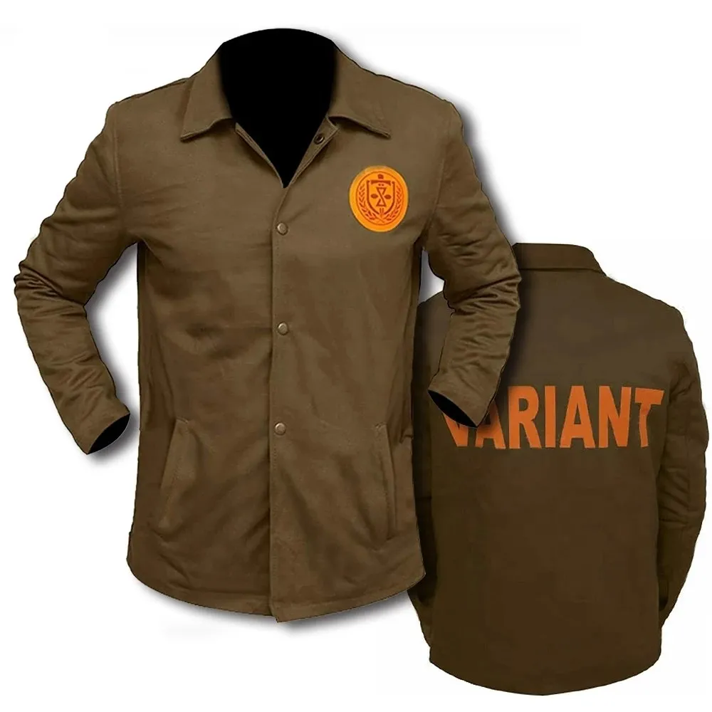 

2021 Loki TVA Jacket The Variant Cosplay Tom Hiddleston Prison Costume Coat jacket