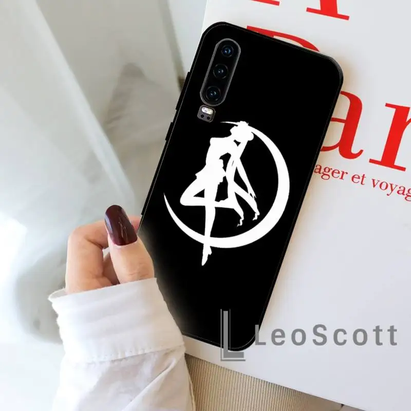 

Cute Sailor Moon Anime Phone Case For Huawei honor Mate P 9 10 20 30 40 Pro 10i 7 8 a x Lite nova 5t