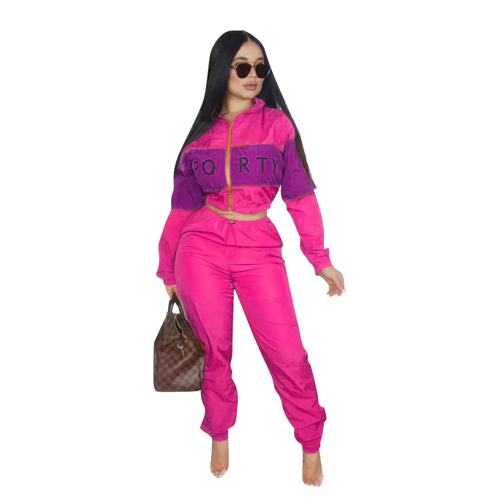 

Windbreaker Women Trench Coat Zipper Letter Print Trench Coat for Women Casual Abrigos Mujer Jacket Streetwear Women Clothes