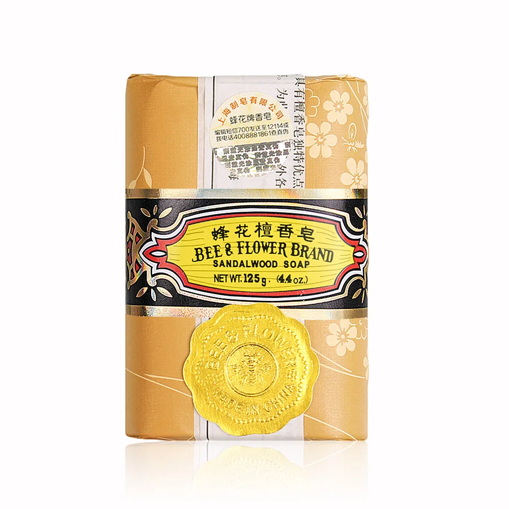 Оптовая продажа мыло из сандалового дерева пчелиный цветок Мыльное 125 г на шт.