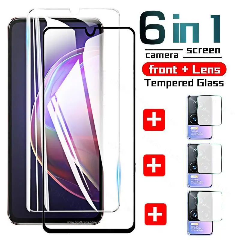 

3 шт. для Vivo V21 стекло для ViVo V21 5G закаленное стекло полная Защита экрана для Vivo V20 V20 SE V21 V21E стекло для объектива