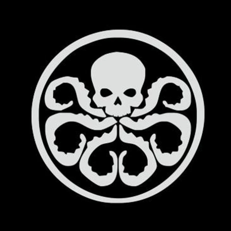 Смешные наклейки в виде черепа осьминога вторая за половину цены