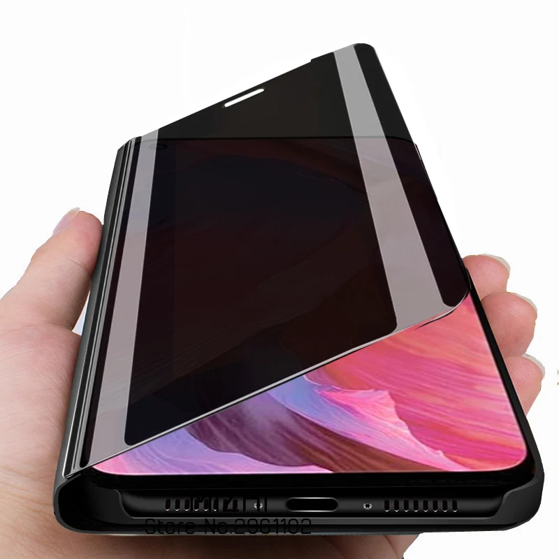 

Для OppoA74 5G чехол умный зеркальный флип-чехол для телефона s чехол для Oppo A 74 A74 74A OPPOA74 5G Чехол-книжка