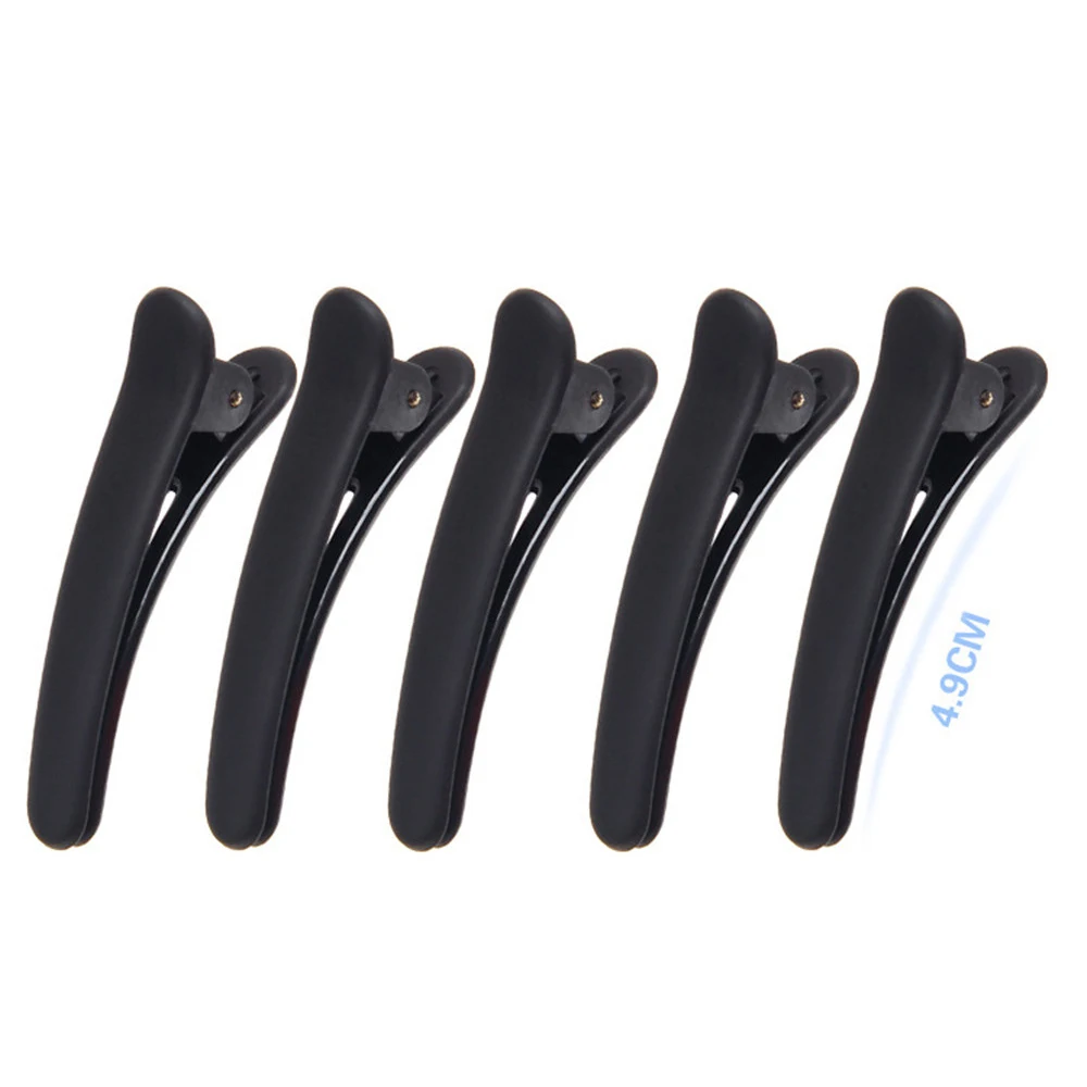 

12pcs/set Black Matte Shiny Hairpin Professional Salon Claw Clamps Hair Clips Hairpins Hairdressing Styling Tool