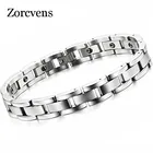 Браслет TOBILO мужской из нержавеющей стали, классический магнитный камень, звено-цепь с энергетическим балансом, забота о здоровье