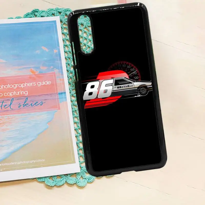 

Hot Japan Initial D anime Phone Case PC for iPhone 11 12 pro XS MAX 8 7 6 6S Plus X 5S SE 2020 XR