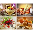 Yumeart Алмазная вышивка торт Diy алмазная живопись еда мороженое вышивка крестиком Стразы мозаика Картина декор кухни комнаты