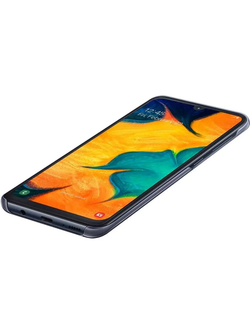 Чехол для смартфона Samsung Galaxy A30 Gradation Cover Черный (EF-AA305CBEGRU) | Мобильные телефоны и