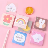 80page ins girl creative sticky note students n times to paste random memo pad kawaii stationery notebook office school supplies