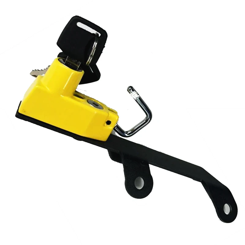 6 цветов замок для мотоциклетного шлема крючок крепления боковая защита от кражи