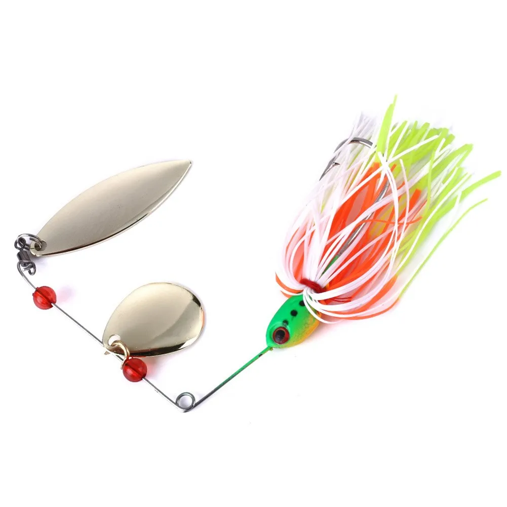 

5pcs 16.3g Fishing Lure Spinner Bait Jigs Leadhead Sharp Hooks Tackle Wobbler Metal Hard Fishing Baits Fishing Tackle Accs