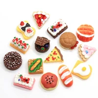 simulation cookies resin biscuit cake chocolate flatback cabochon embellishment for scrapbooking phone decor