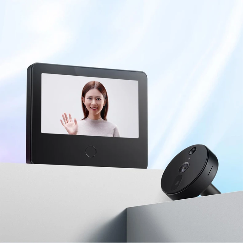 

Xiaomi Mijia Smart Camera Doorbell Cat Eye Infrared Night Vision AI Human Detection Wireless Monitor WiFi Cam For Mijia App
