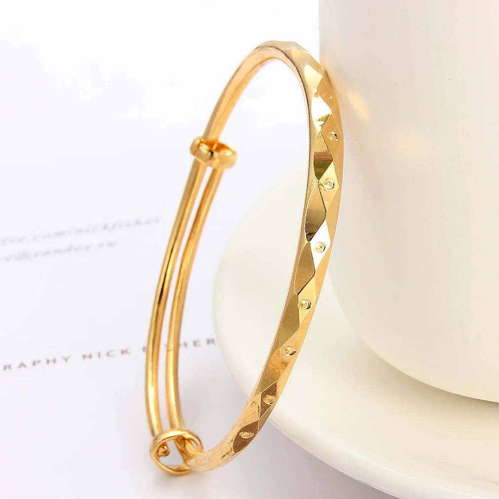 1 шт. регулируемые золотые невыцветающие браслеты с животными для женщин