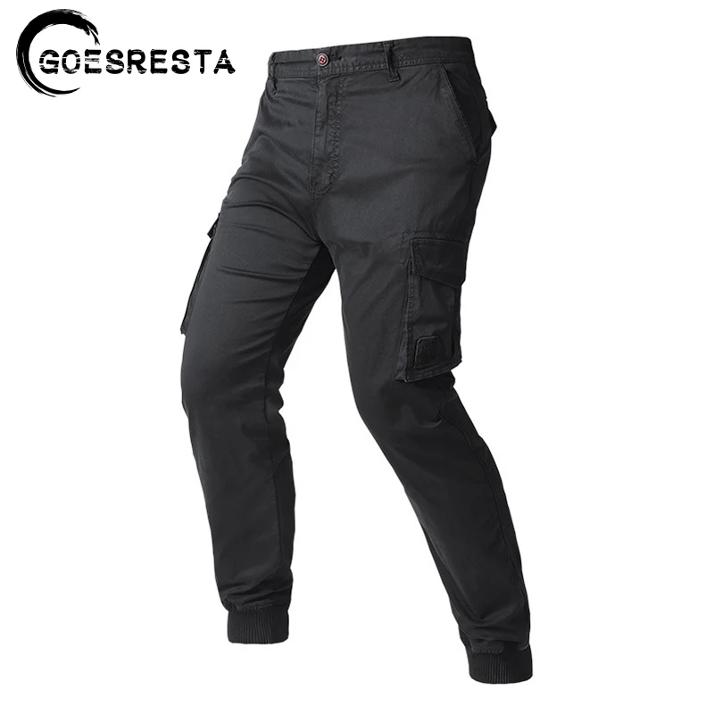 Men Pants 2021 New Solid Color cotton Military Tactics cargo trousers Brand Comfortable High Quality cotton Casual Pants Men