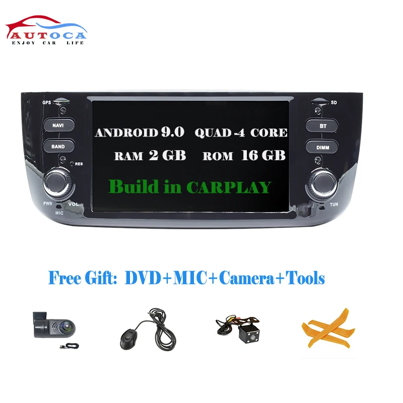 6 1 дюймовый HD цифровой Android 199 автомобильный радиоприемник стерео DVD GPS плеер для