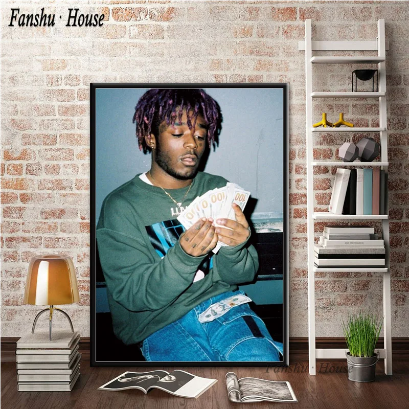 Новый Lil Uzi Vert постер рэпер певец звезда плакаты и принты Картина на холсте