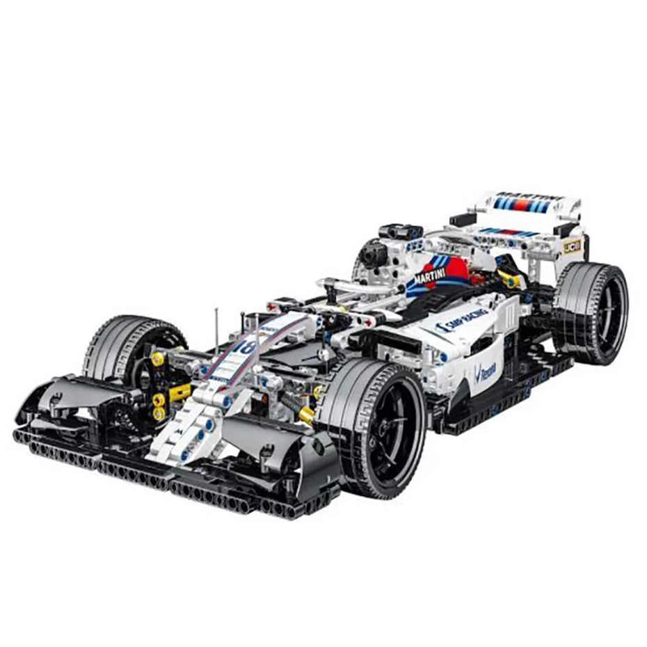 

Морк 023004 высокотехнологичный суперкар серии 1152 шт. 1:14 Моделирование FW41 формула гоночный автомобиль конструктор кубики MOC рождественские по...