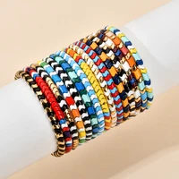 boho new colorful beads bracelets for women trendy bohemian chic femme jewelry party christmas present gift diy