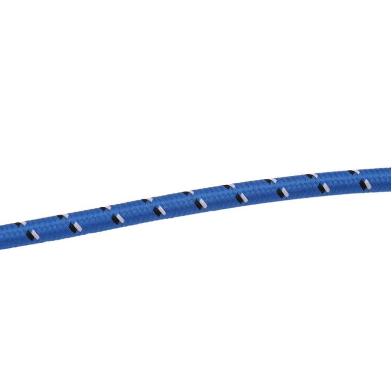 

6.35mm to 6.35mm Audio Cable Male to Male For Electric Guitar Mixer Stereo Cable, Blue+Silver