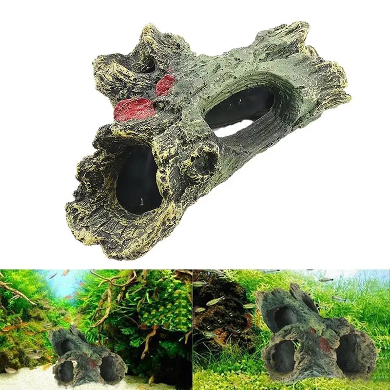 1 шт. не загрязняющие декоративные резиновые аквариумные елки Декор для