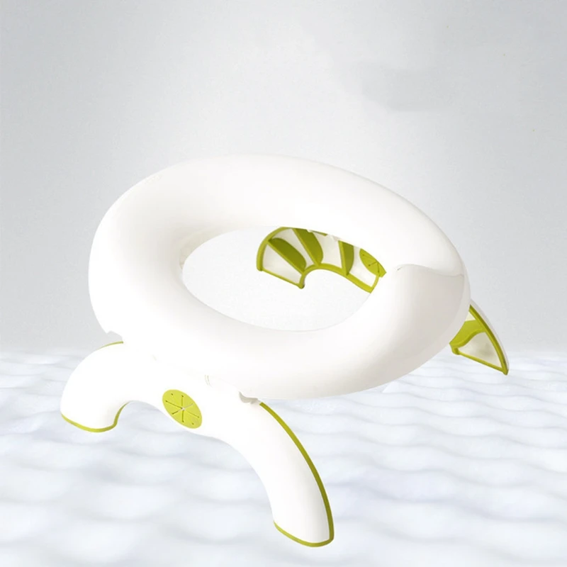 Портативное сиденье для унитаза 2 в 1 складное пластиковое Горшечное кресло детей