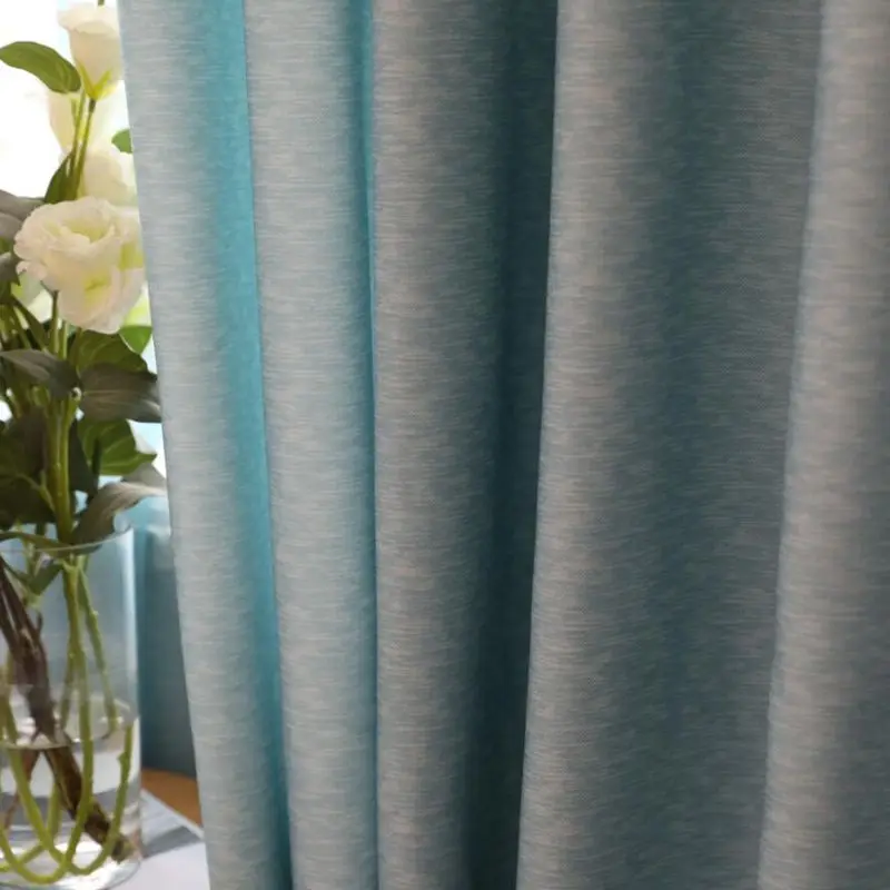 Color 2 shade cloth Скандинавский занавес ткань затенение триколор полосатые шторы для гостиной полузатемненный занавес простой современный для спальни - Цвет: Color 2 shade cloth