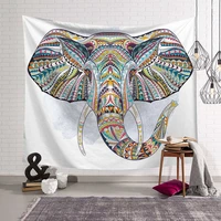 decor indian elephant tapestries wall hanging hippie throw bohemian mandala dorm bedspread tablecloth curtain bed sheet tapestry