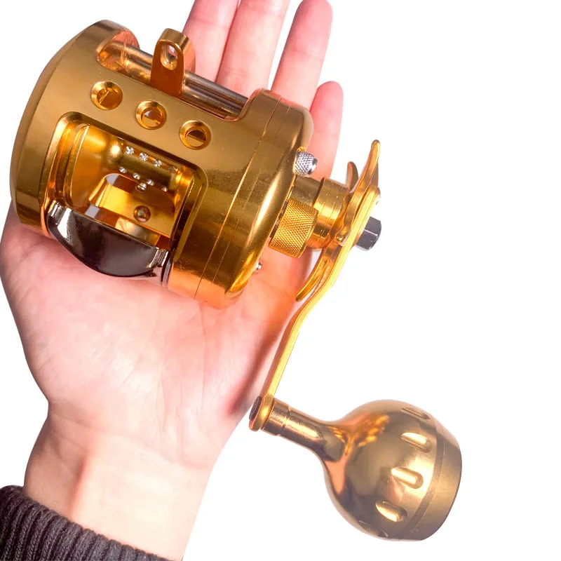 

Slow Jigging Full Metal Reel Ulright Weight High Speed 5.1:1 Max Drag 10kg Ball Bearing 8+1 Slow Jig Fishing Reel Trolling Reel