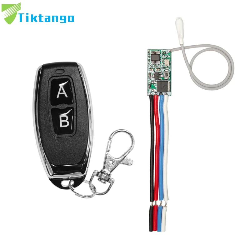 Беспроводной переключатель дистанционного управления Tiktango 433 МГц большой радиус