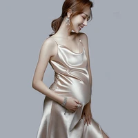 pregnancy dress maternity gown side opening sexy clothes of women pregnant photography dress maternity dresses for photo shoot