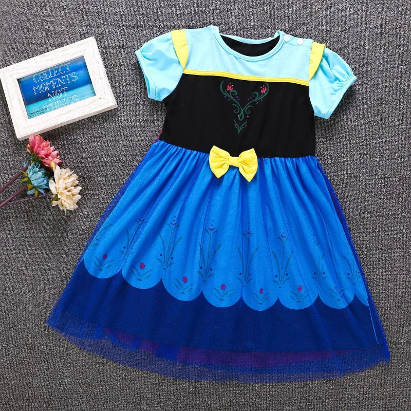 

Girls clothes Dress baby birthday party halloween Cosplay princess dresses1-7 year old children fashionable high quality costume