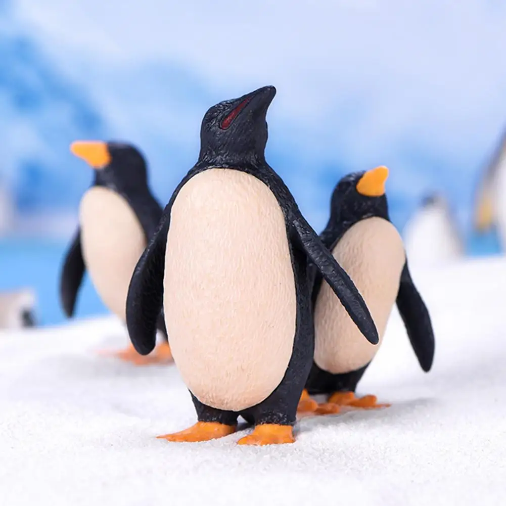 2 шт. Мини Пингвин папа сын Модель украшение для сказочного сада микро пейзаж DIY