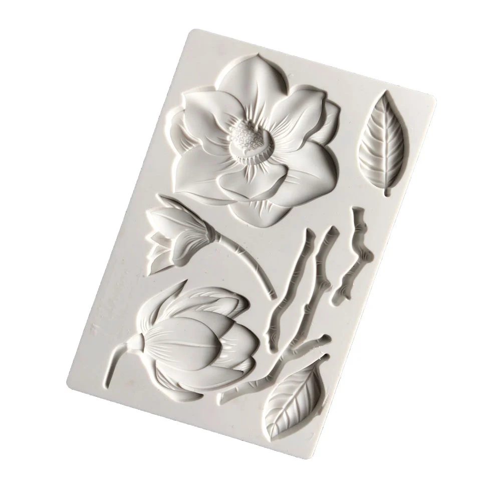 Moon Star Lily of The Valley силиконовый в Форме Розы Mold инструменты для украшения тортов из