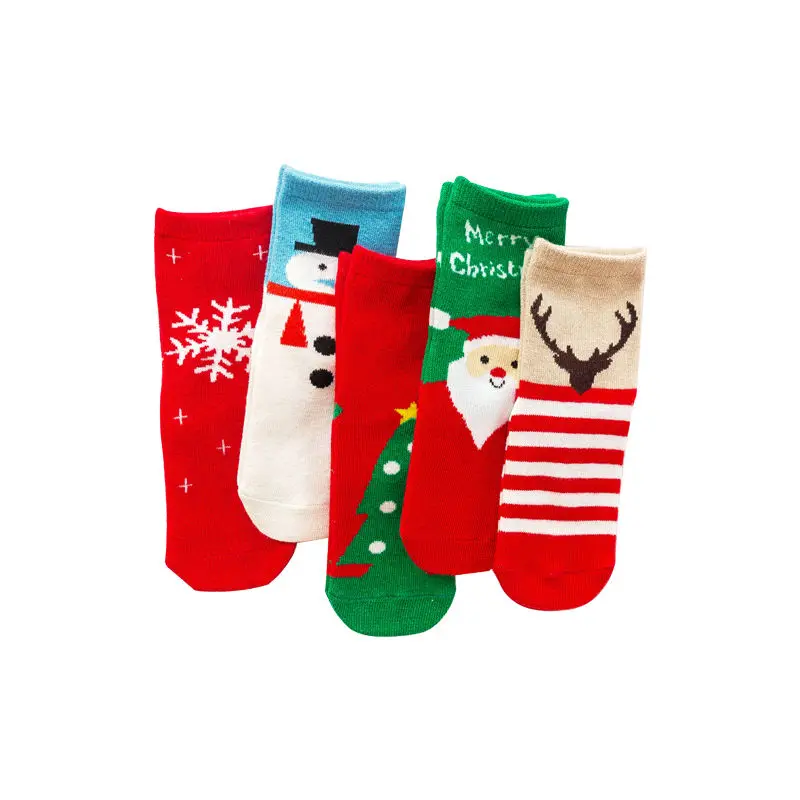 

Boys Kids Children Toddlers Vintage Style Christmas School Party Socks 2-8y