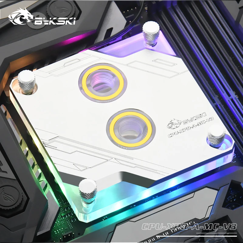 Bykski CPU водный блок для Intel LGA 1700 1200 1150 1151 1155 2011 2066 охладитель процессора 5В 3pin 12В 4pin