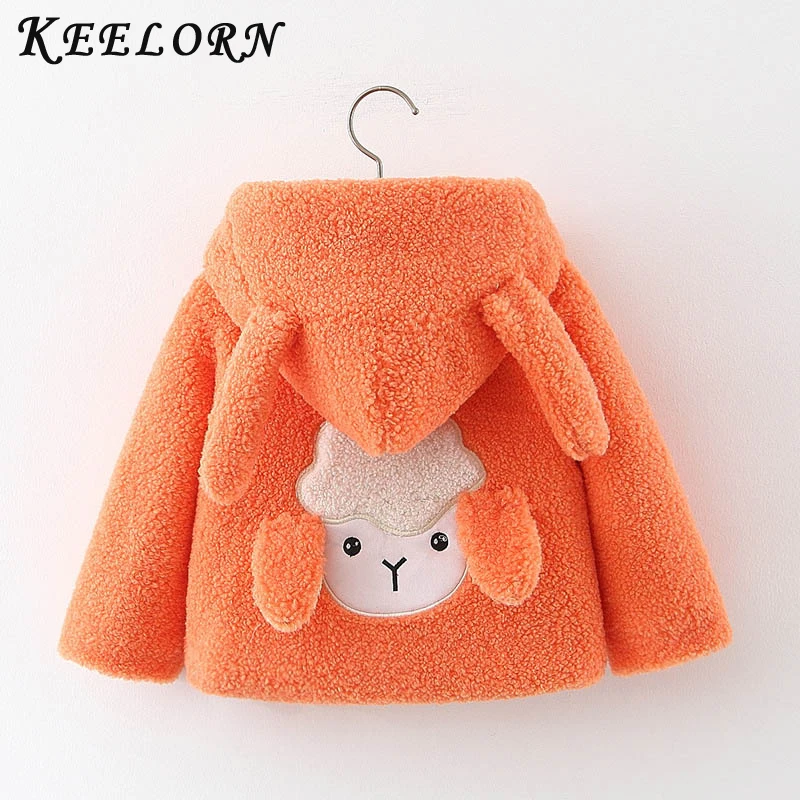 Keelorn/куртка для маленьких девочек Пальто Новинка 2020 года Детское пальто с