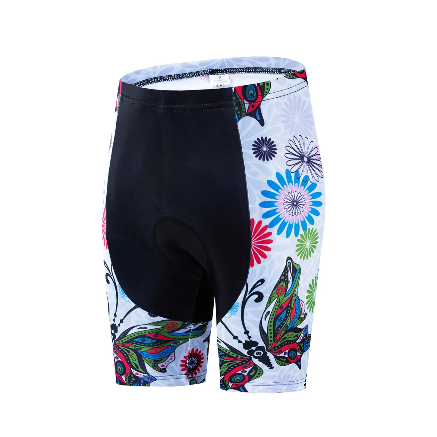 

Женские велосипедные шорты с силиконовой подкладкой, облегающее нижнее белье белого и черного цвета для горных велосипедов, 2020