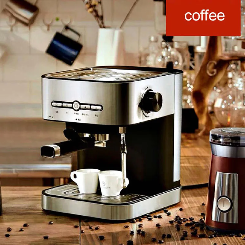 

Espresso Electric Coffee Machine Cappuccino Electric Foam Italy-type Coffee Maker Electric Milk Frother Kitchen Appliances 220V