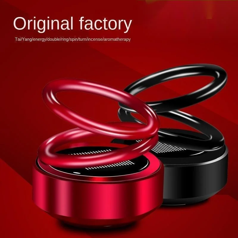 

Solar self rotation of air freshener accessories interior perfume dashboard car fragrance aromatherapy