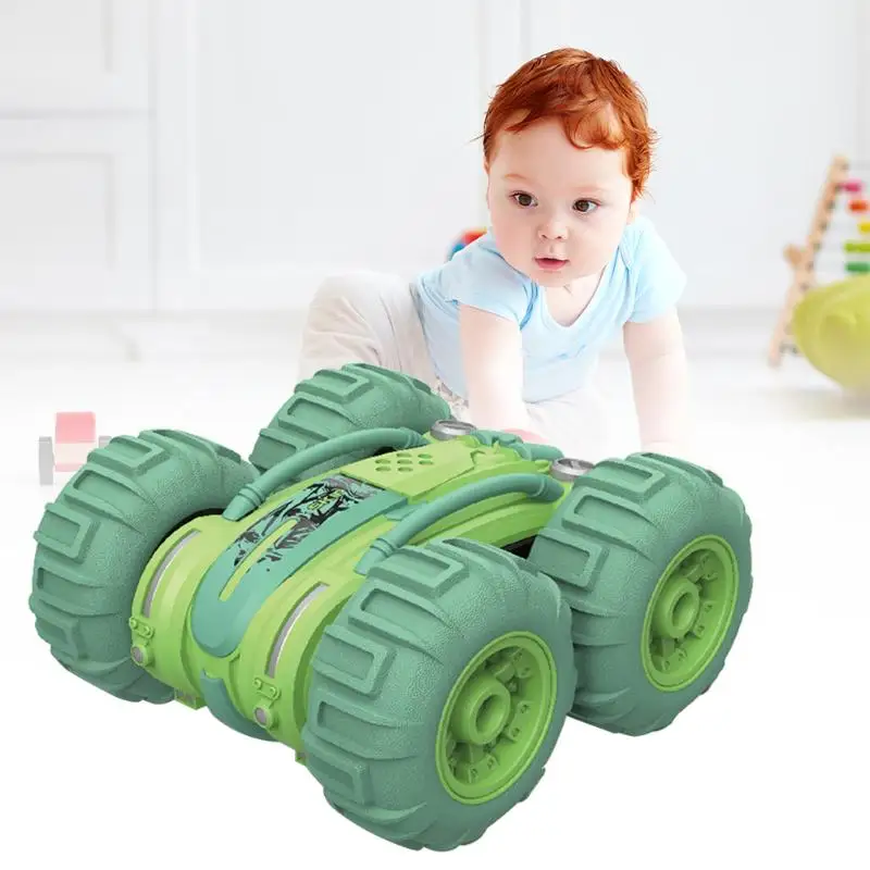 

Four-wheel 360 Degree Rotate Spin Stunt Cars RC Amphibious Car Toys Children Remote Control Vehicle Toy Children Presents