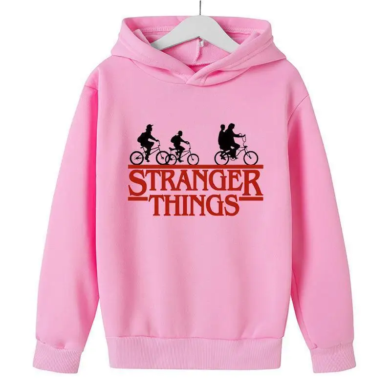 

2021 Hot Boy Hoodies Stranger Things Season 3 Sweatshirt Tv Series Stranger Things Print Winter Warm Tops Dropship Anime Clothes