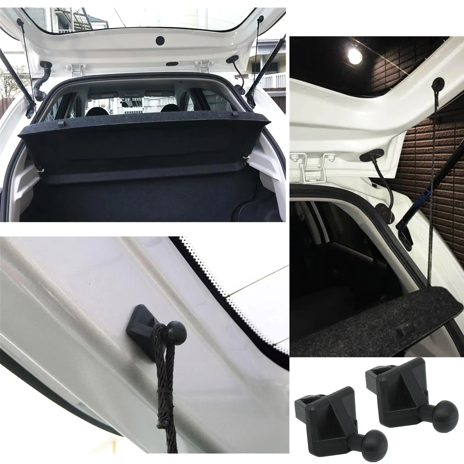 Car Parcel Shelf Hook For Nissan Kicks Versa Note Silvia Micra 180SX 200SX 240SX Cargo Cover Hook Clip 79916-D1000 2014 - 2020 images - 6