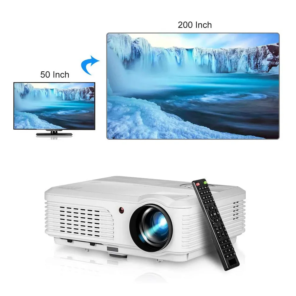 X660S + Full HD светодиодный проектор Android WIFI Портативный HDMI USB 1080p кинотеатр домашний |