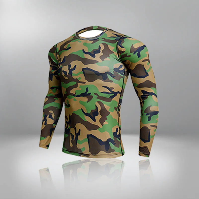 

Seamless Tight Tactical Thermal Underwear Men Outdoor Sports Function Breathable Training Cycling Thermo Underwear Long-Sleeved