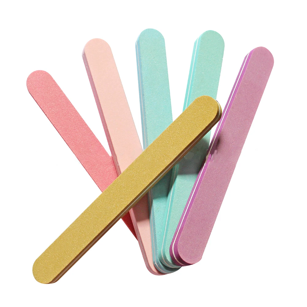 10 шт. буферный Полирующий гвоздь уход моющийся двухсторонний салон