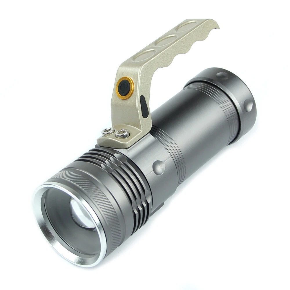 Супер яркий светодиодный ручной Точечный светильник вспышки 3 режимов