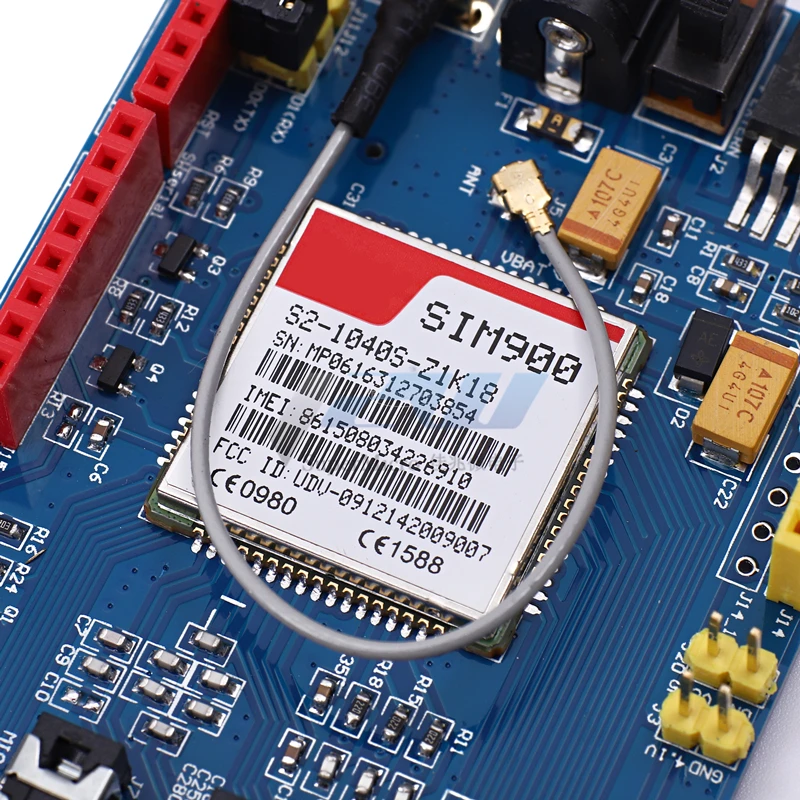 SIM900 модуль 4 частоты макетная плата GSM GPRS SMS беспроводные данные Super TC35I |